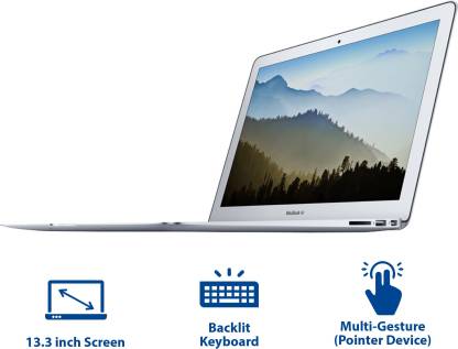 APPLE MacBook Air Core i5 5th Gen - (8 GB/128 GB SSD/Mac OS Sierra) MQD32HN/A (13.3 inch, Silver, 1.35 kg) - Image 3