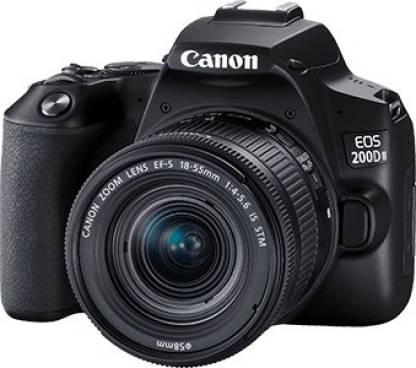 Canon EOS 200D II DSLR Camera EF-S 18 - 55 mm IS STM and 55 - 250 mm IS STM - Image 2