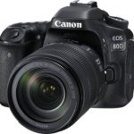 Canon EOS 80D DSLR Camera Body with Single Lens: EF-S 18-135 IS USM