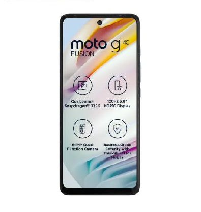 MOTOROLA G40 Fusion (Frosted Champagne, 128 GB) (6 GB RAM)