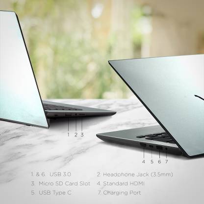 Vaio E Series Ryzen 5 Quad Core 3500U - (8 GB/512 GB SSD/Windows 10 Home) NE15V2IN007P Thin and Light Laptop (15.6 inch, Silver, 1.77 kg, With MS Office) - Image 2