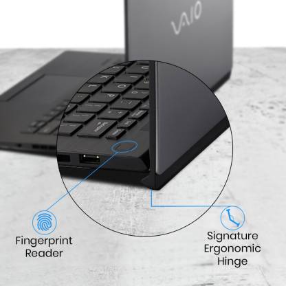 Vaio SE Series Core i5 8th Gen - (8 GB/512 GB SSD/Windows 10 Home) NP14V1IN003P Thin and Light Laptop (14 inch, Dark Grey, 1.35 kg, With MS Office) - Image 5