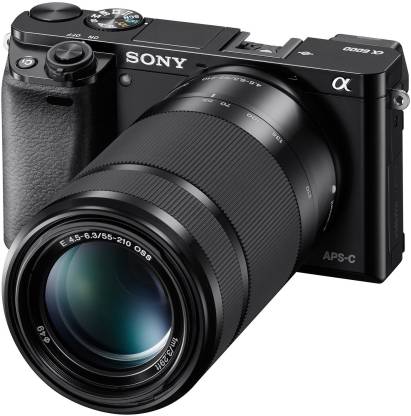 SONY Alpha ILCE-6000Yb in5 Mirrorless Camera Body with Dual Lens 16-50 mm & 55-210 mm