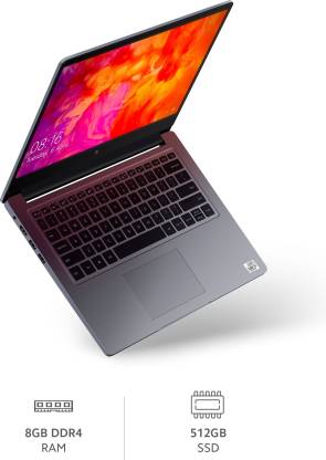 Mi Notebook 14 Core i5 10th Gen - (8 GB/256 GB SSD/Windows 10 Home) JYU4298IN Thin and Light Laptop (14 inch, Silver, 1.50 kg) - Image 3