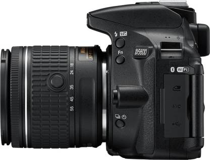NIKON D5600 DSLR Camera Body with Single Lens: AF-P DX Nikkor 18-55 MM F/3.5-5.6G VR (16 GB SD Card) - Image 4