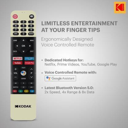 KODAK CA Series 108 cm (43 inch) Ultra HD (4K) LED Smart Android TV with Dolby Digital Plus & DTS TruSurround - Image 6