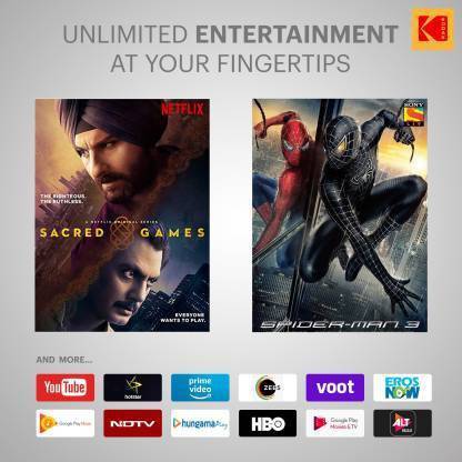 KODAK CA Series 108 cm (43 inch) Ultra HD (4K) LED Smart Android TV with Dolby Digital Plus & DTS TruSurround - Image 8