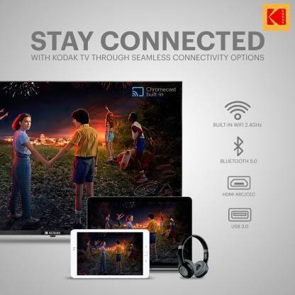 KODAK CA Series 108 cm (43 inch) Ultra HD (4K) LED Smart Android TV with Dolby Digital Plus & DTS TruSurround - Image 10