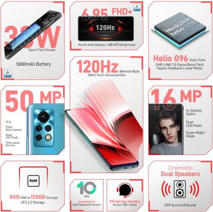 Infinix Note 11s Free Fire Edition (Mithril Grey, 128 GB) (8 GB RAM) - Image 7