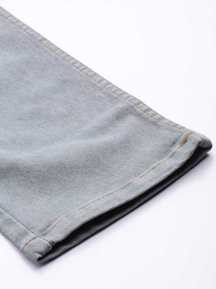 Men Slim Jeans Grey - Image 5