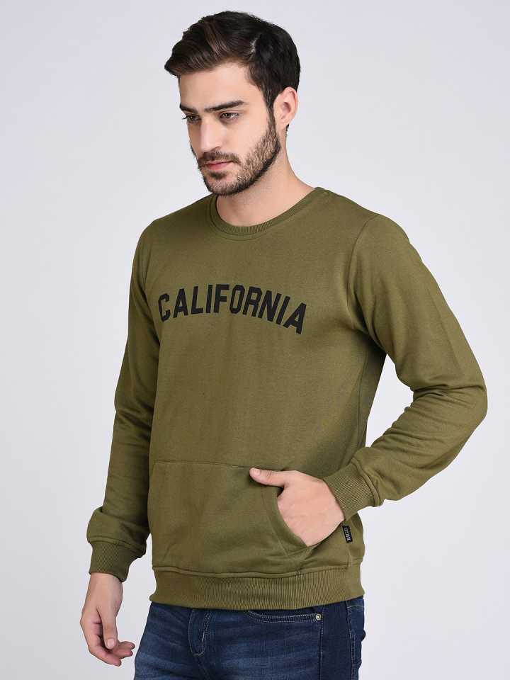 Full Sleeve Printed Men Sweatshirt