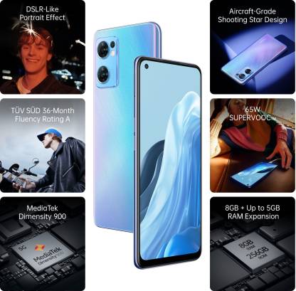 OPPO Reno7 5G (Startrails Blue, 256 GB) (8 GB RAM) - Image 8