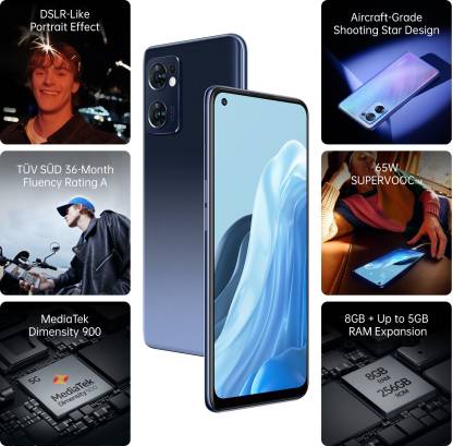 OPPO Reno7 5G (Starry Black, 256 GB) (8 GB RAM) - Image 7
