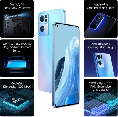 OPPO Reno7 Pro 5G (Startrails Blue, 256 GB) (12 GB RAM) - Image 8