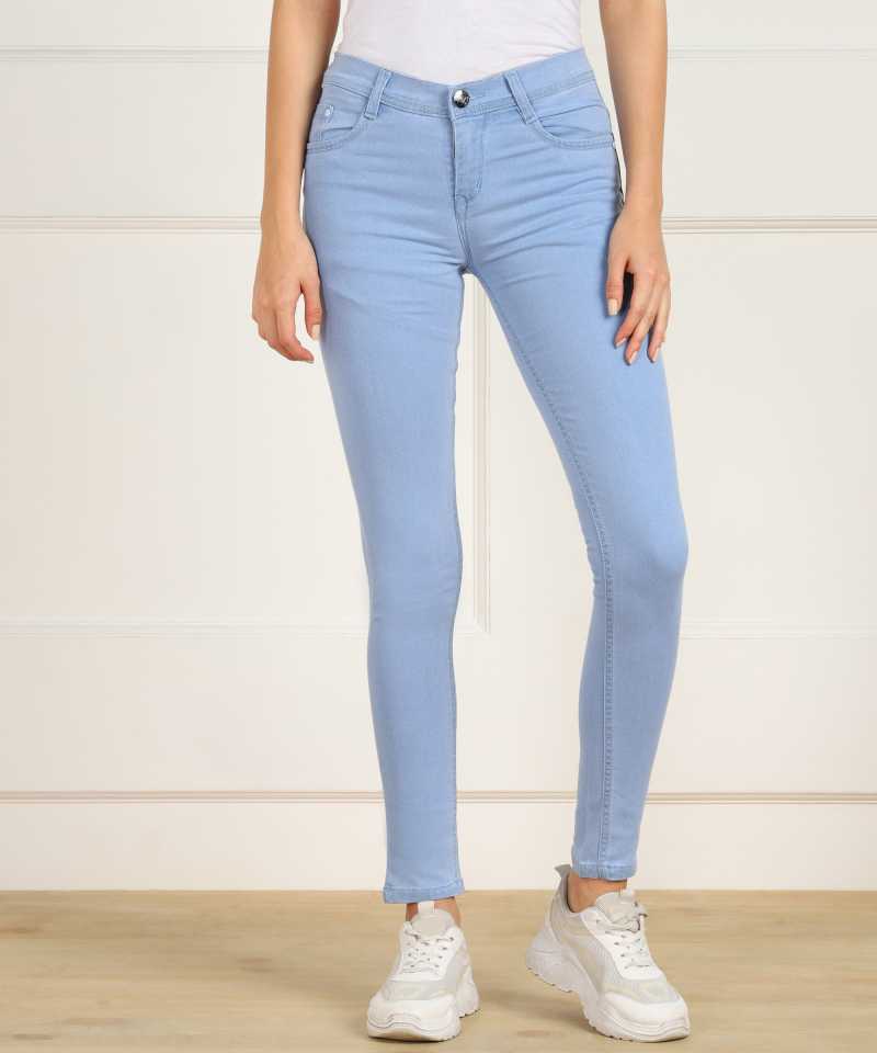 Skinny Women Light Blue Jeans