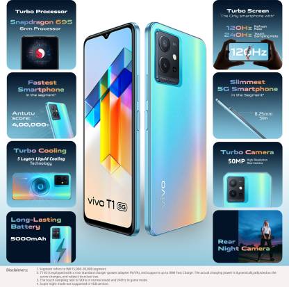Vivo T1 5G (Rainbow Fantasy, 128 GB) (4 GB RAM) - Image 5