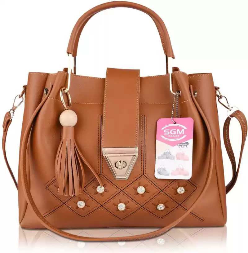 Women Tan Shoulder Bag - Mini (Pack of: 3) - Image 2