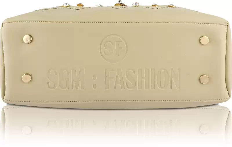 Women Khaki Hand-held Bag - Image 5