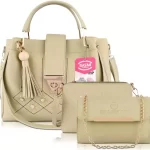 Women Khaki Shoulder Bag - Mini  (Pack of: 3)