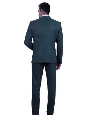 Single Breasted suit & trouser Solid Men Suit - Image 3