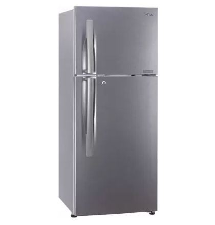 LG 260 L Frost Free Double Door 2 Star Convertible Refrigerator with Convertible Refrigerator (Dazzle Steel, GL-S292RDSY) - Image 2