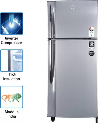 Godrej 236 L Frost Free Double Door 2 Star Refrigerator (Sleek Steel, RF EON 236B 25 HI SI ST) - Image 6