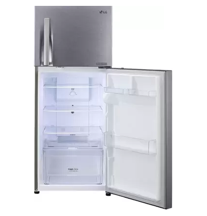 LG 260 L Frost Free Double Door 2 Star Convertible Refrigerator with Convertible Refrigerator (Dazzle Steel, GL-S292RDSY) - Image 5