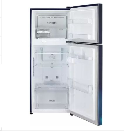 LG 260 L Frost Free Double Door 2 Star Convertible Refrigerator (Blue Charm, GL-T292RBCY) - Image 7