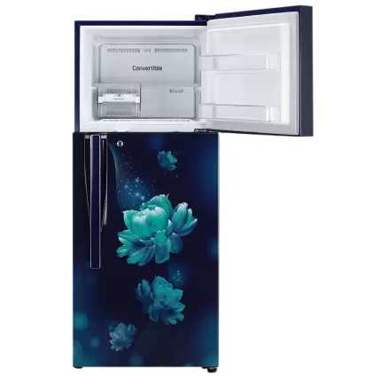 LG 260 L Frost Free Double Door 2 Star Convertible Refrigerator (Blue Charm, GL-T292RBCY) - Image 9