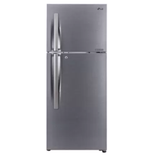 LG 260 L Frost Free Double Door 2 Star Convertible Refrigerator with Convertible Refrigerator  (Dazzle Steel, GL-S292RDSY)