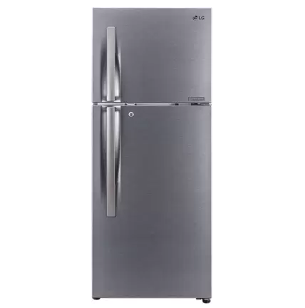 LG 260 L Frost Free Double Door 2 Star Convertible Refrigerator with Convertible Refrigerator (Dazzle Steel, GL-S292RDSY)