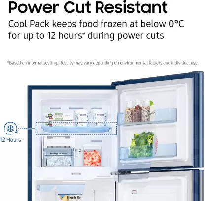SAMSUNG 253 L Frost Free Double Door 3 Star Refrigerator - Image 18