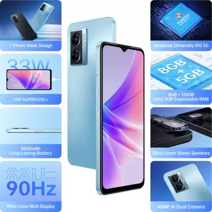 OPPO K10 5G (Ocean Blue, 128 GB) (8 GB RAM) - Image 4