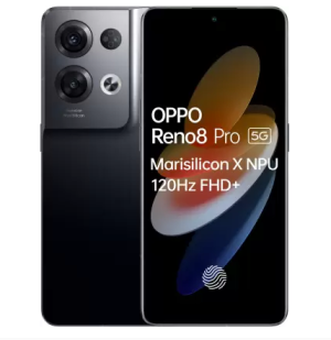 OPPO Reno8 Pro 5G (Glazed Black, 256 GB)  (12 GB RAM)